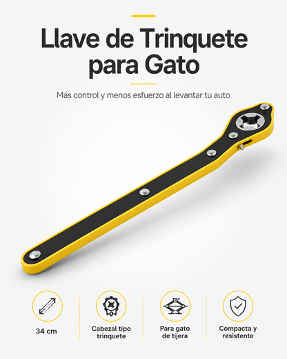 Llave De Trinquete Para Gato De Auto